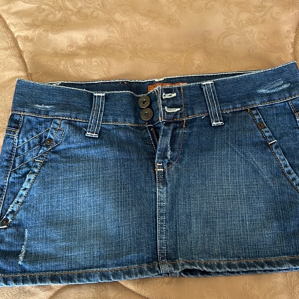 Ret.Shaka denim skirt